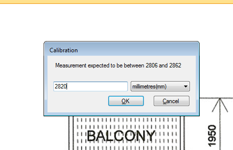 Calibration Dialog