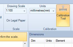 Calibration Tool button