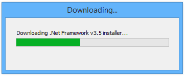 Downloading the .NET Framework installer