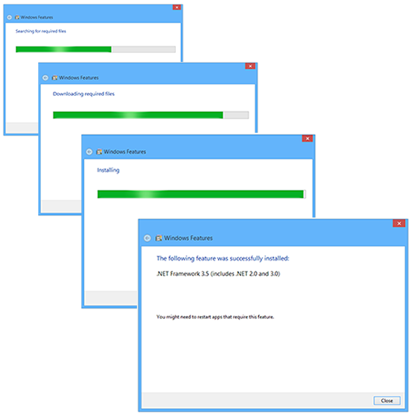 Installing the .NET Framework
