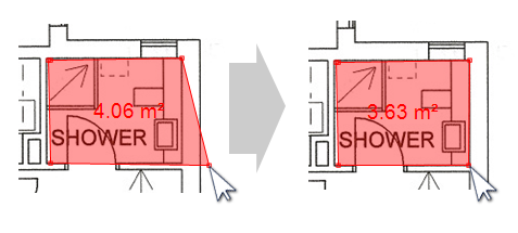 Move a measurement point