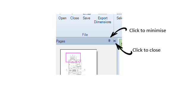 Hiding or Closing a pane